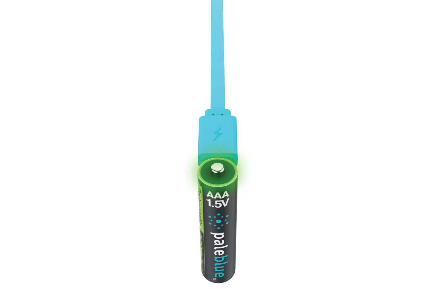 Pale Blue AAA / LR03 - with USB-C rechargeable port