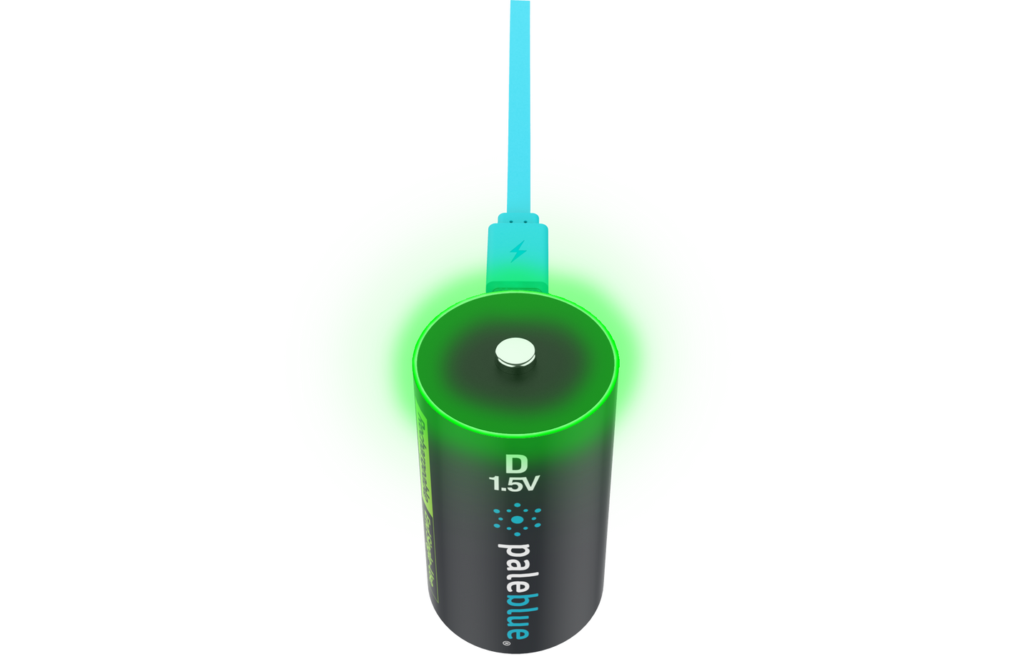 Pale Blue D / LR20 Cell - with USB-C rechargeable port