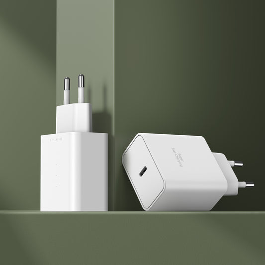 Upström ËSSENTIALS - Chargeur 45W USB-C GaN - Compact & Recyclé