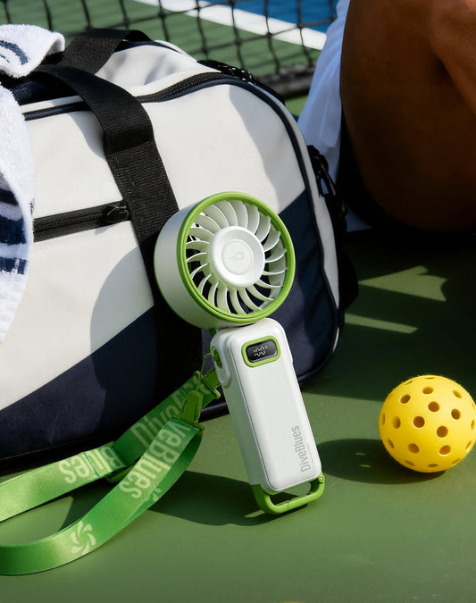 Diveblues Fanzy – Ventilateur portable rechargeable Vert