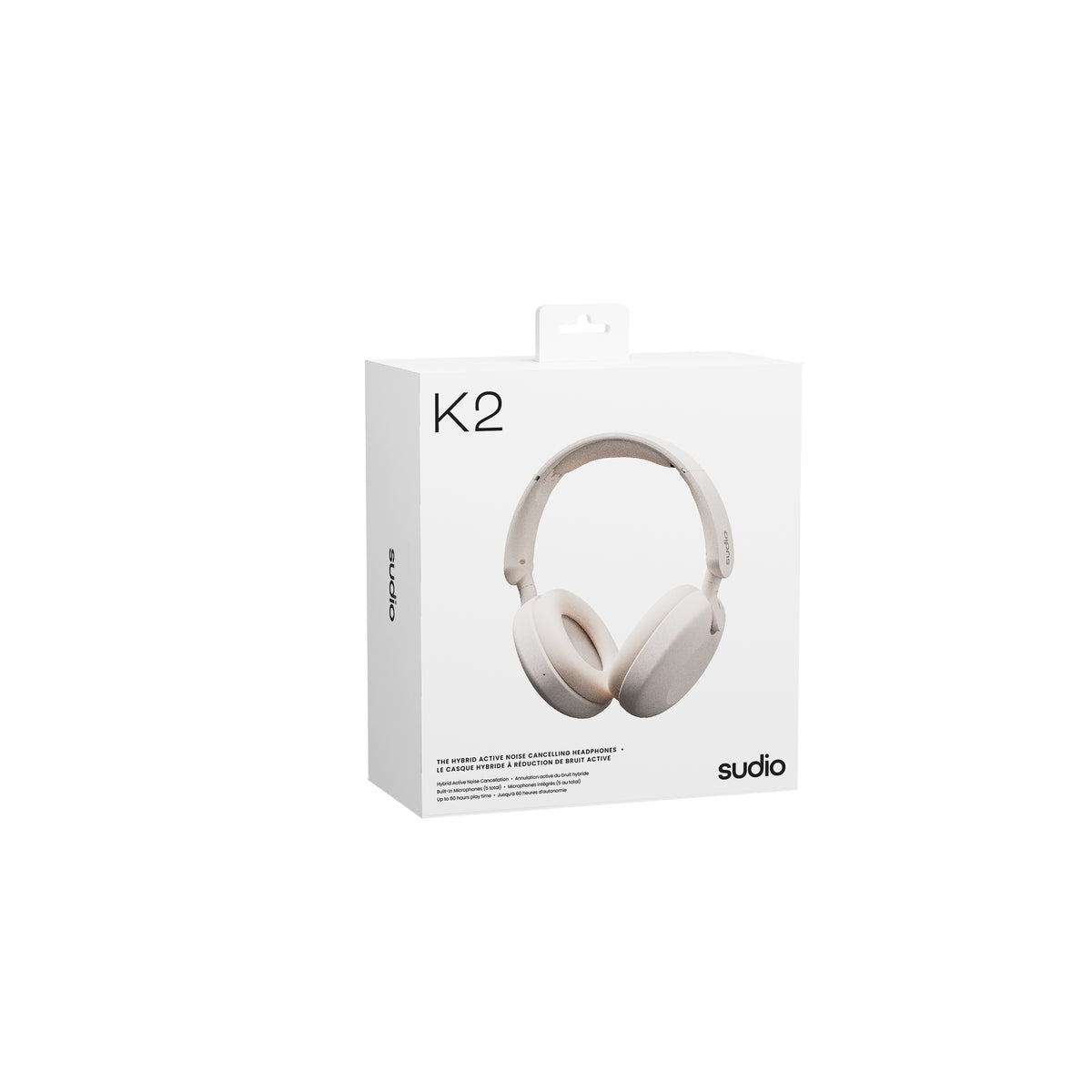 Sudio - K2 Casque Bluetooth Circum-Aural à Réduction de Bruit Hybride
