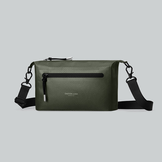 Lightweight DuoSeal Crossbody – Olive | Gaston Luga