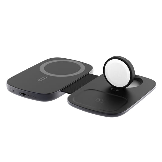 Scapade MagPower Pro - Batterie externe magnétique pliable 3-en-1 (5 000 mAh)