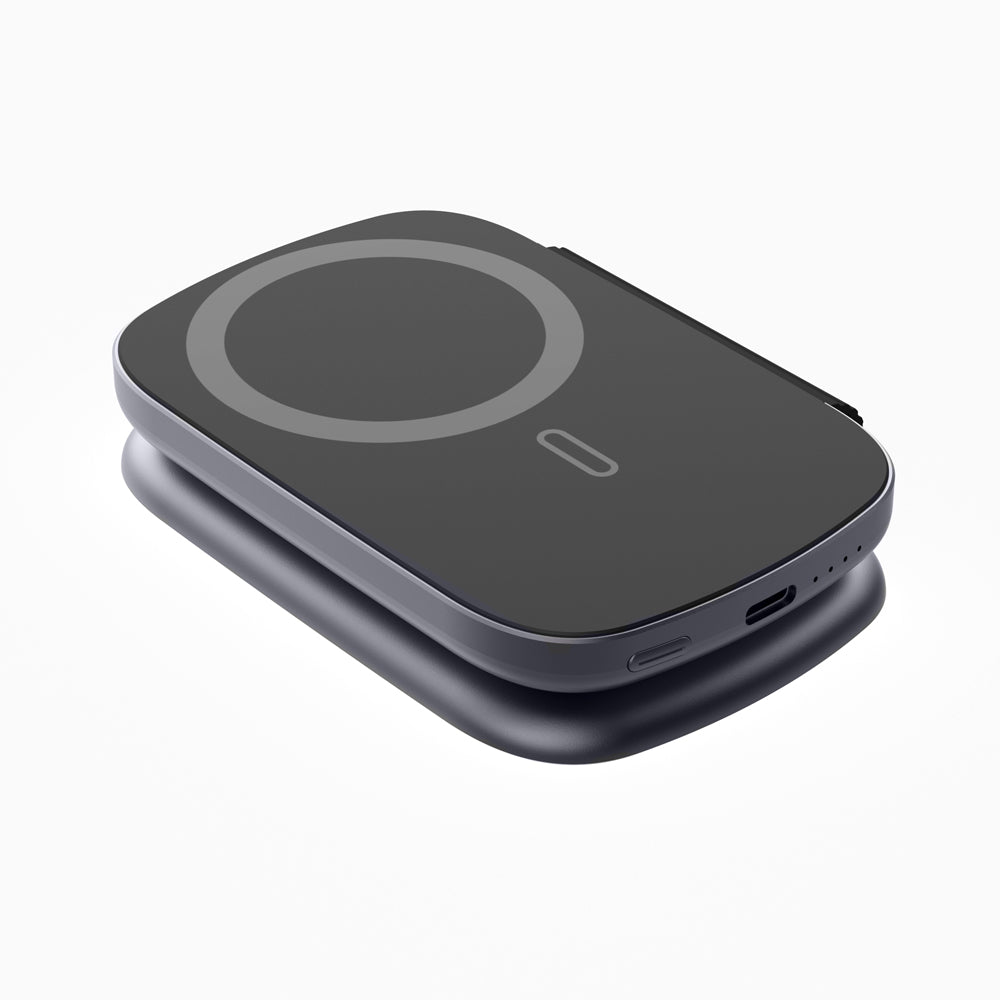 Scapade MagPower Pro - Batterie externe magnétique pliable 3-en-1 (5 000 mAh)