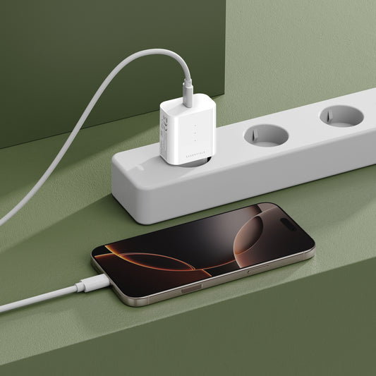 Upström ËSSENTIALS - Chargeur USB-C 40W - Compact & Recyclé