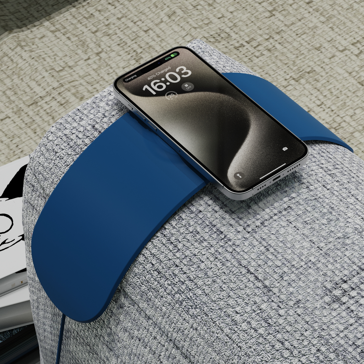 Krafted Couch - Chargeur de Canapé Sans Fil