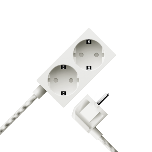 Sudio - Brick Multiprise Compacte Avec Charge USB-C GaN 30 W