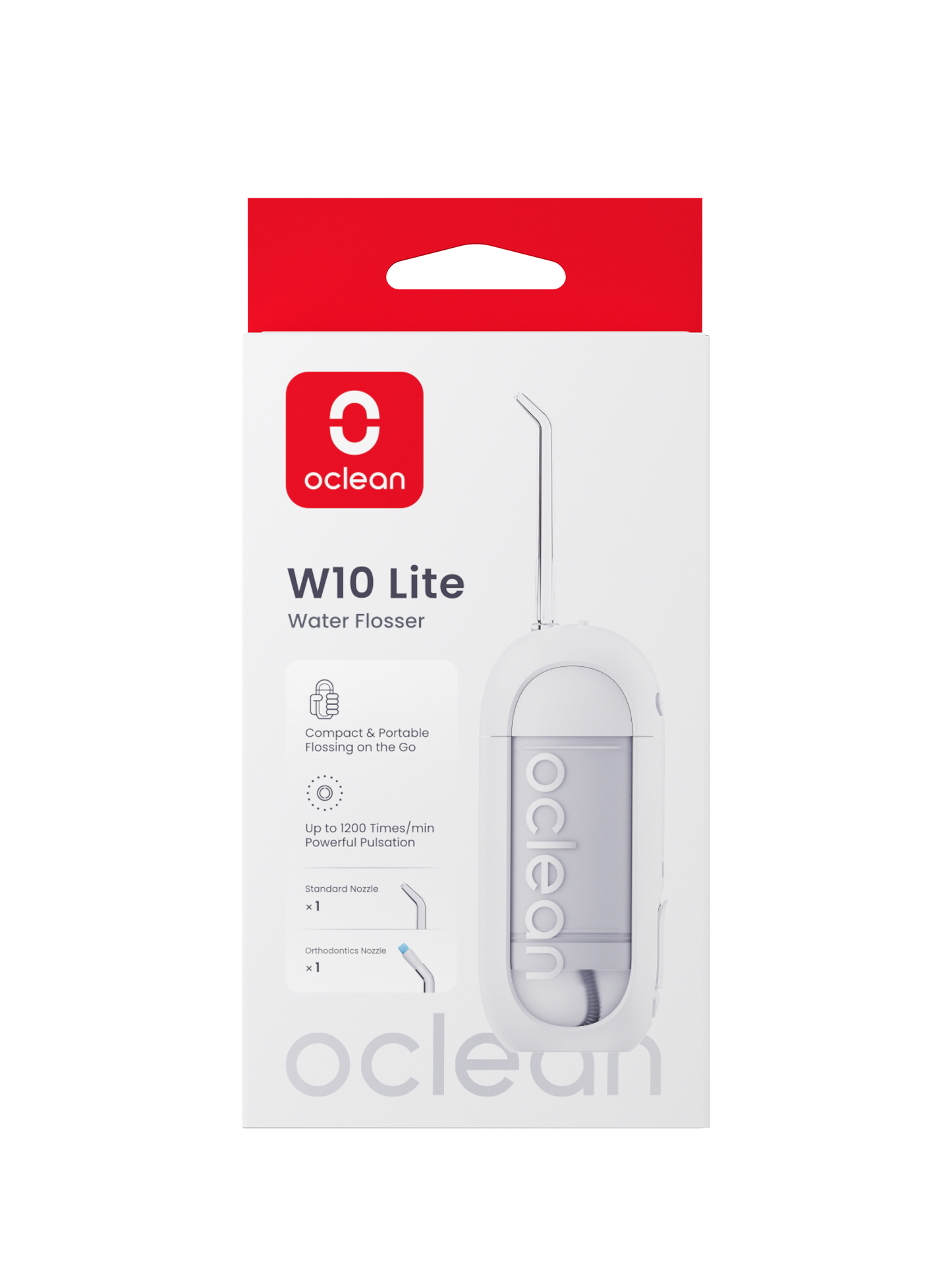 Oclean W10 Lite hydropulseur dentaire
