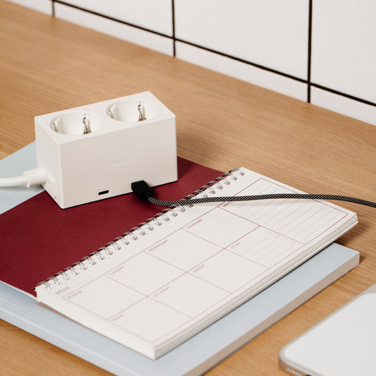Sudio - Brick multiprise compacte avec charge USB-C GaN 30 W