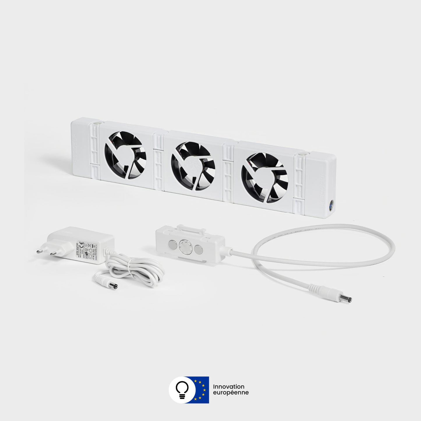 SpeedComfort – Ventilateur pour radiateur (Kit Mono + Automatic Sensor) – Blanc