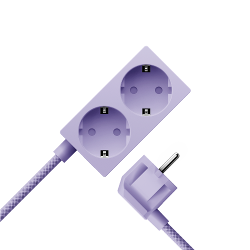 Sudio - Brick Multiprise Compacte Avec Charge USB-C GaN 30 W