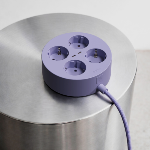 Sudio - Block Multiprise Ronde Avec Charge USB-C GaN 30 W