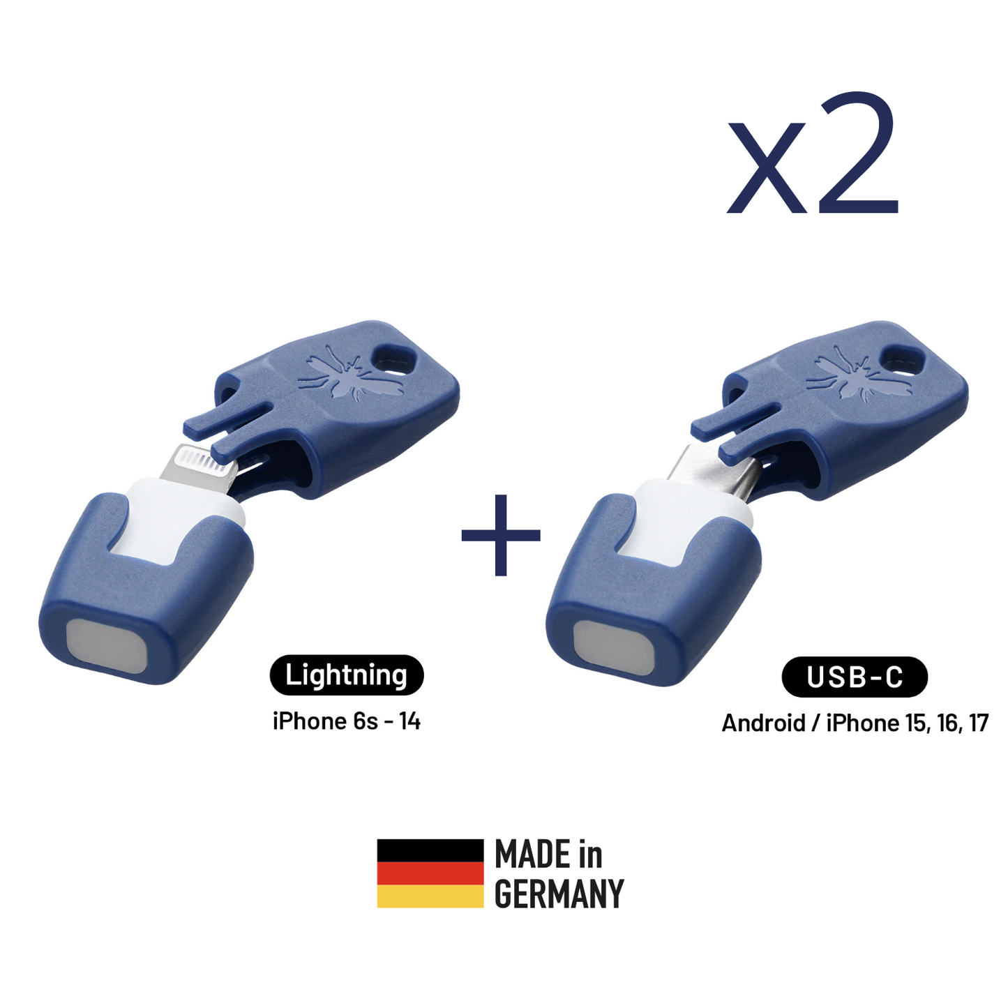 Heat it® Lightning + USB-C 2-Pack - Itch Relief by Heat