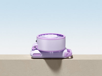 Diveblues Fanzy – Ventilateur portable rechargeable Violet
