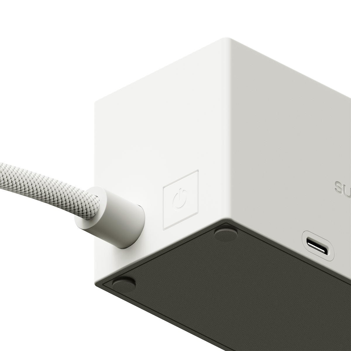 Sudio - Brick Multiprise Compacte Avec Charge USB-C GaN 30 W