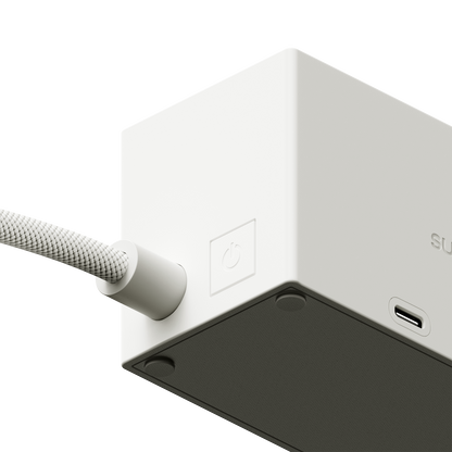 Sudio - Brick Multiprise Compacte Avec Charge USB-C GaN 30 W