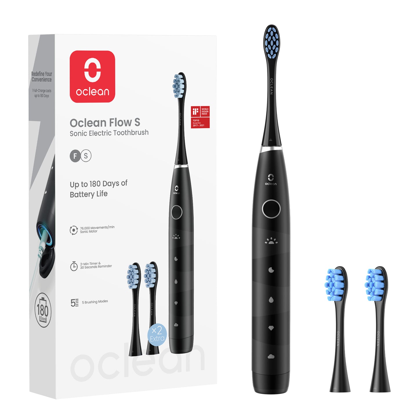Oclean Flow S Brosse à Dents Sonic