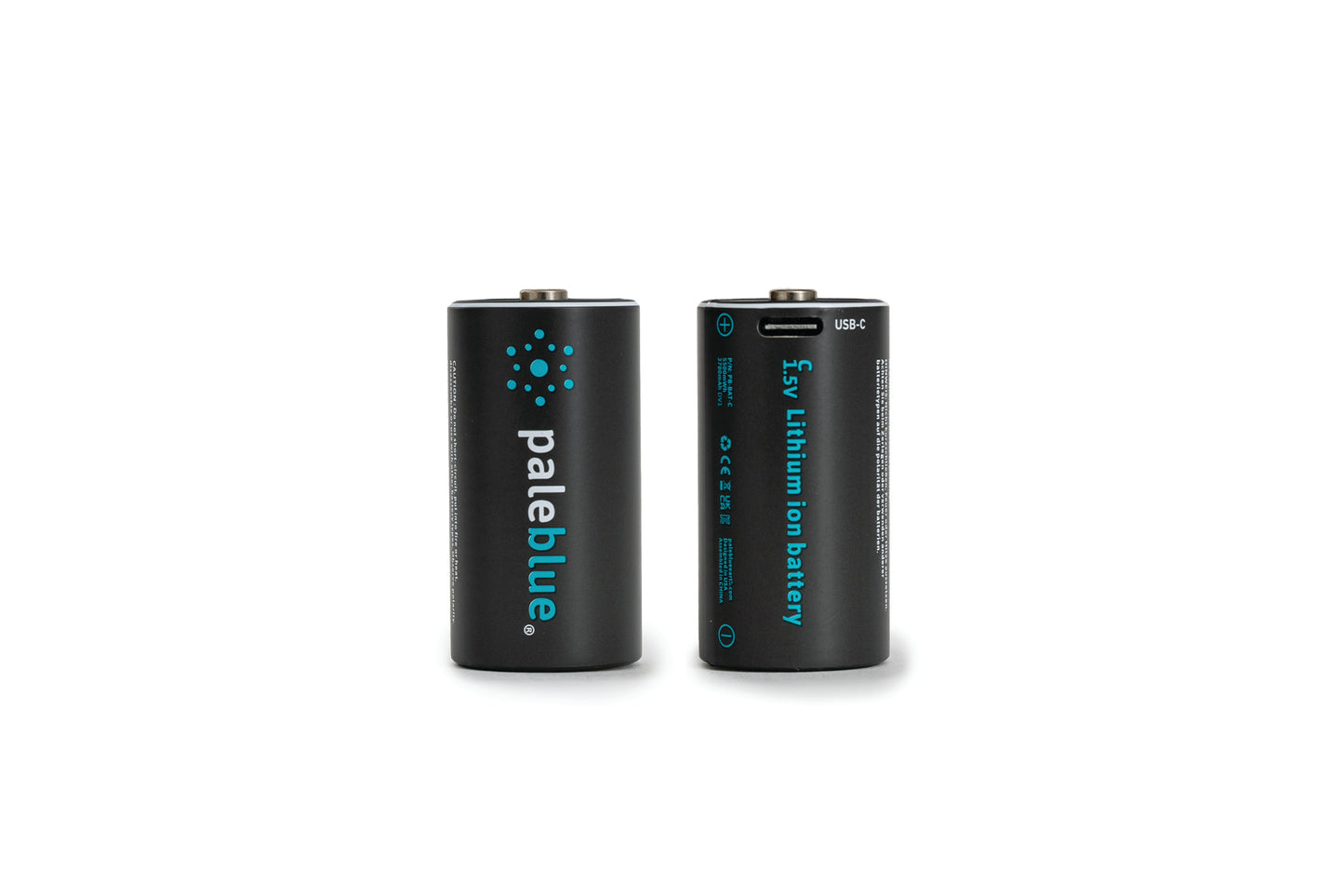 Pale Blue C / LR14 Battery - with rechargeable USB-C port