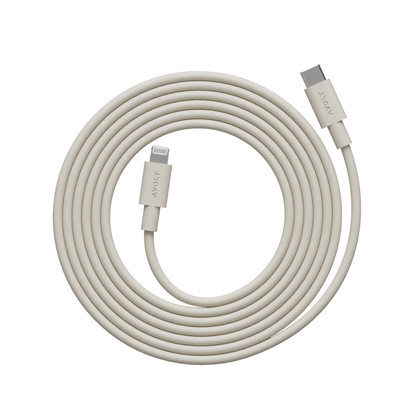 Avolt - Câble 1 USB-C to Lightning MFi - 2m
