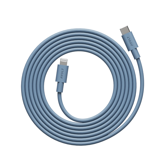 Avolt - Câble 1 USB-C to Lightning MFi - 2m