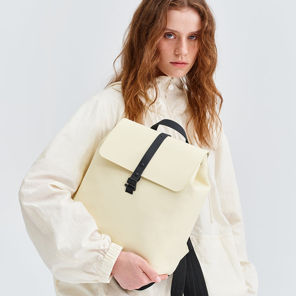 Däsh Bucket Backpack – Jaune citron | Gaston Luga