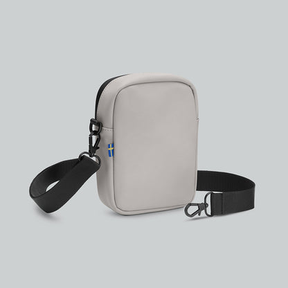 Däsh Verti Crossbody – Taupe | Gaston Luga