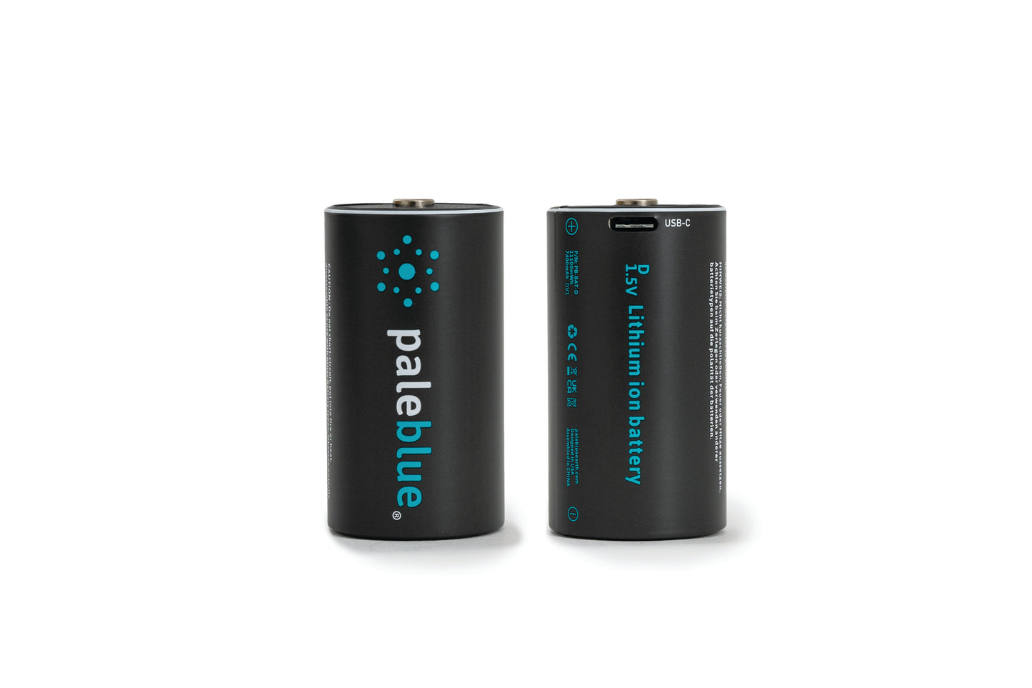 Pale Blue D / LR20 Cell - with USB-C rechargeable port