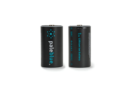 Pale Blue Pile D / LR20 - avec port USB-C rechargeables
