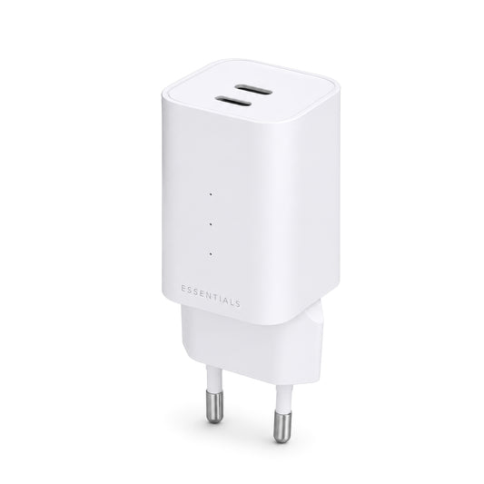 ËSSENTIALS by UPSTRÖM Chargeur GaN 65W Dual USB-C