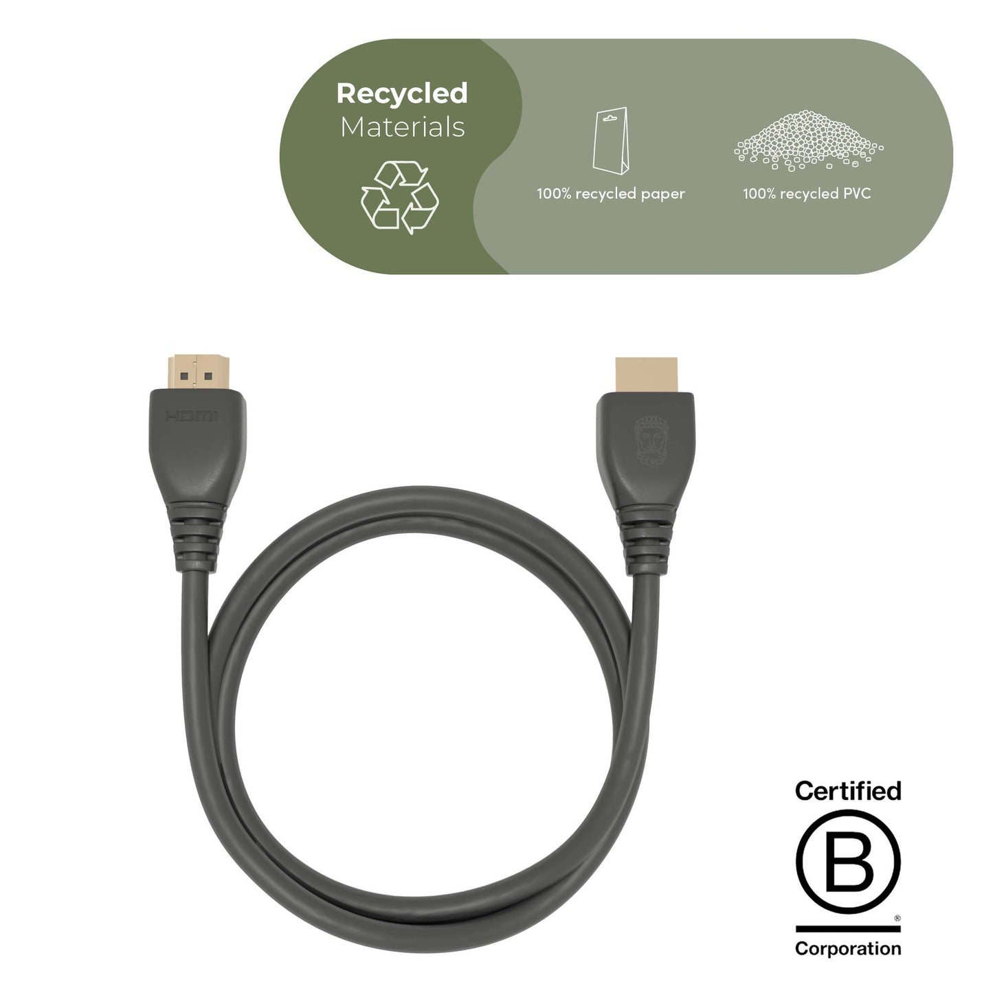 ËSSENTIALS by UPSTRÖM Câble HDMI 2.1 Ultra High Speed – 2 m
