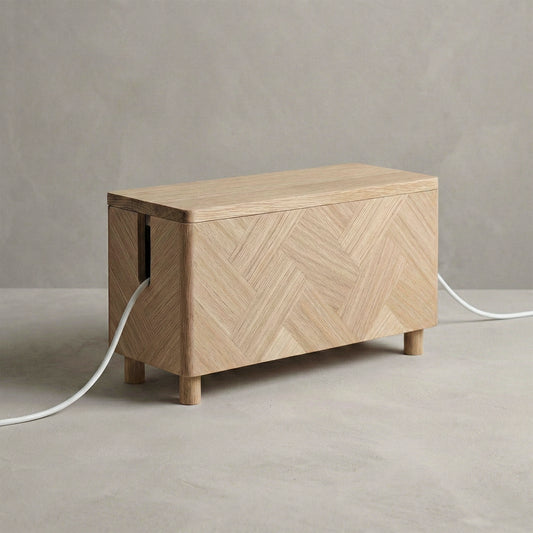 UPSTRÖM CableBox Herringbone – Chêne FSC