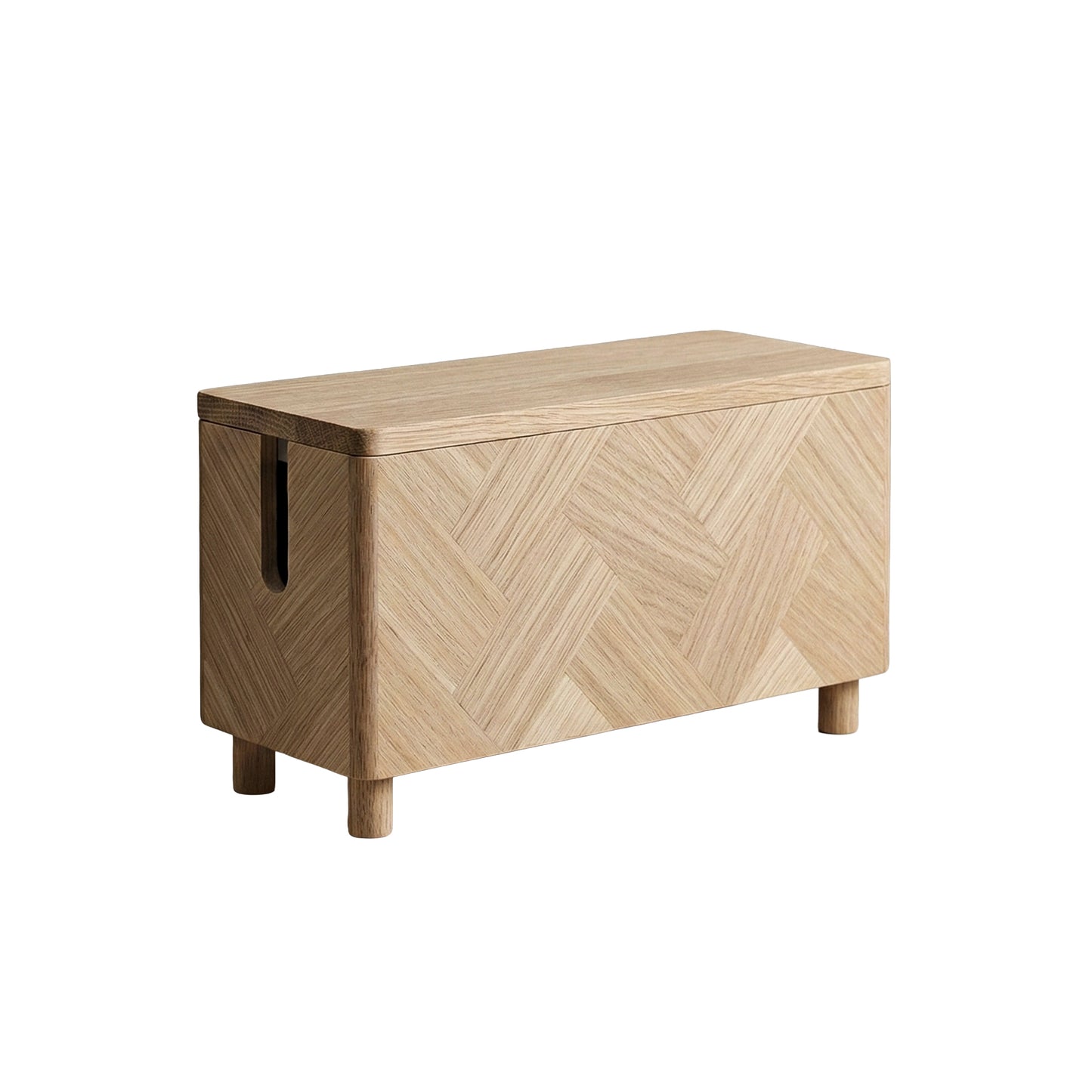 UPSTRÖM CableBox Herringbone – Chêne FSC