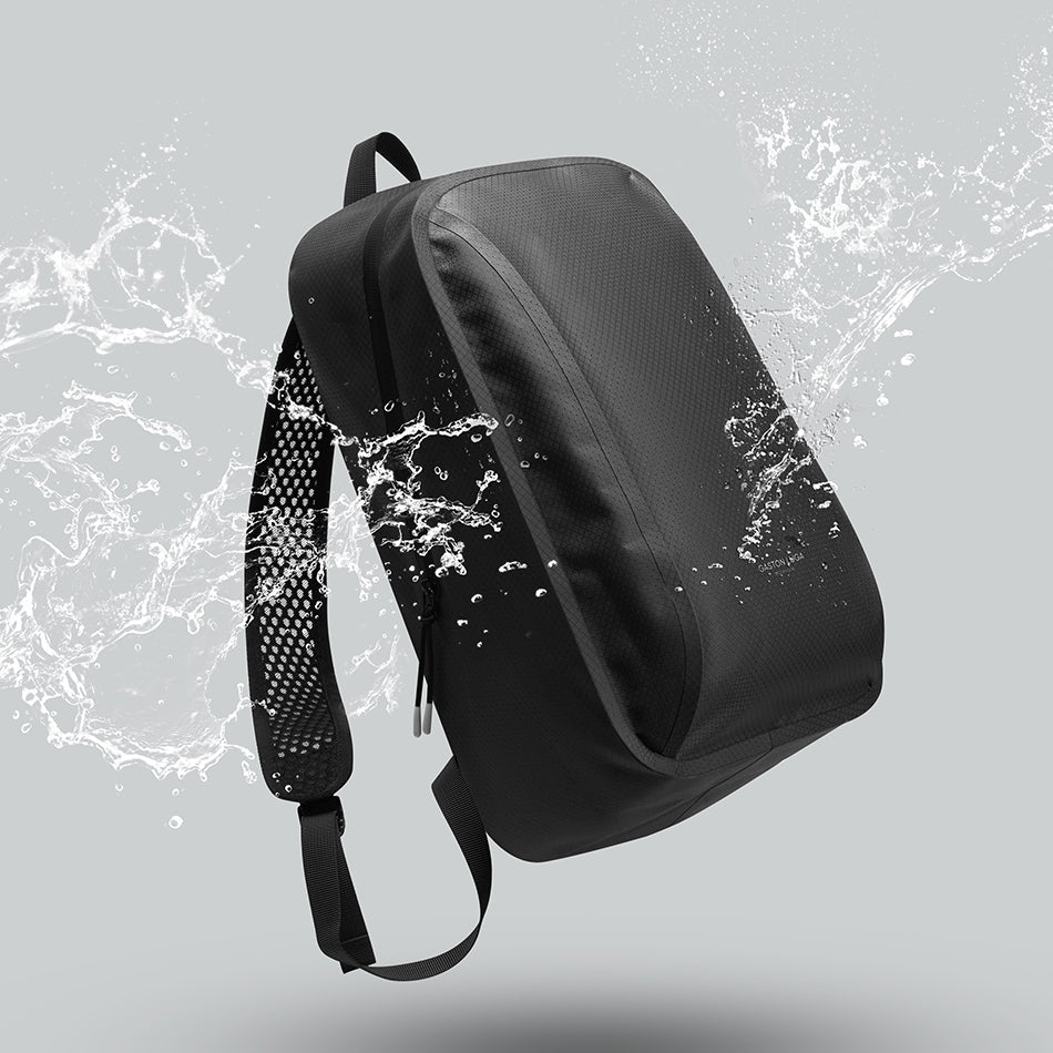 Lightweight DuoSeal Backpack 14" – Noir | Gaston Luga