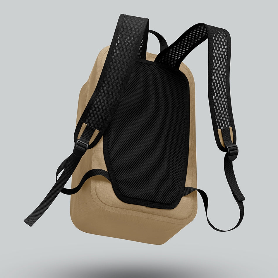 Lightweight DuoSeal Backpack 14" – Latte | Gaston Luga