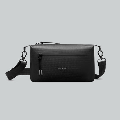 Lightweight DuoSeal Crossbody – Noir | Gaston Luga