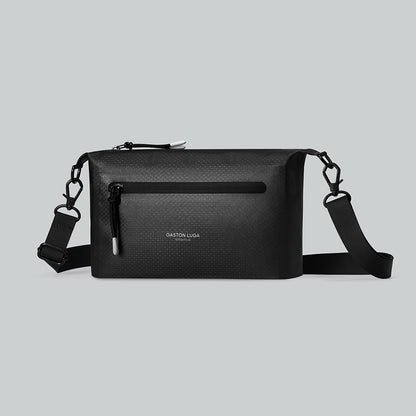 Lightweight DuoSeal Crossbody – Noir | Gaston Luga