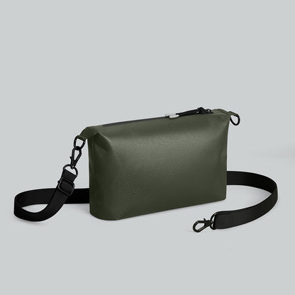 Lightweight DuoSeal Crossbody – Olive | Gaston Luga