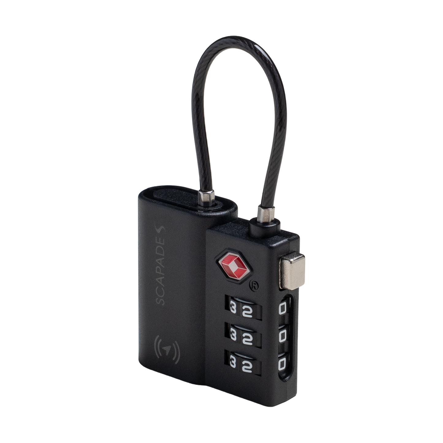 Scapade AirLock – Connected TSA Padlock with Apple Find My and Rechargeable Battery