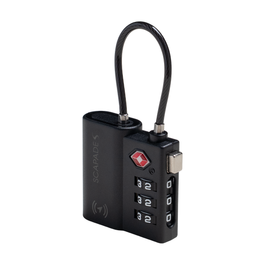 Scapade AirLock – Cadenas TSA connecté avec Apple Find My et batterie rechargeable