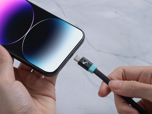 Scapade MagLink C - Câble plat magnétique USB-C vers USB-C 2m