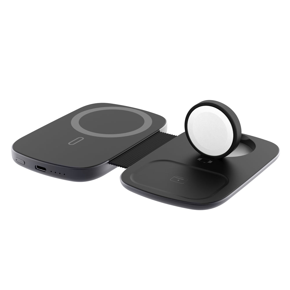 Scapade MagPower Pro - Batterie externe magnétique pliable 3-en-1 (5 000 mAh)