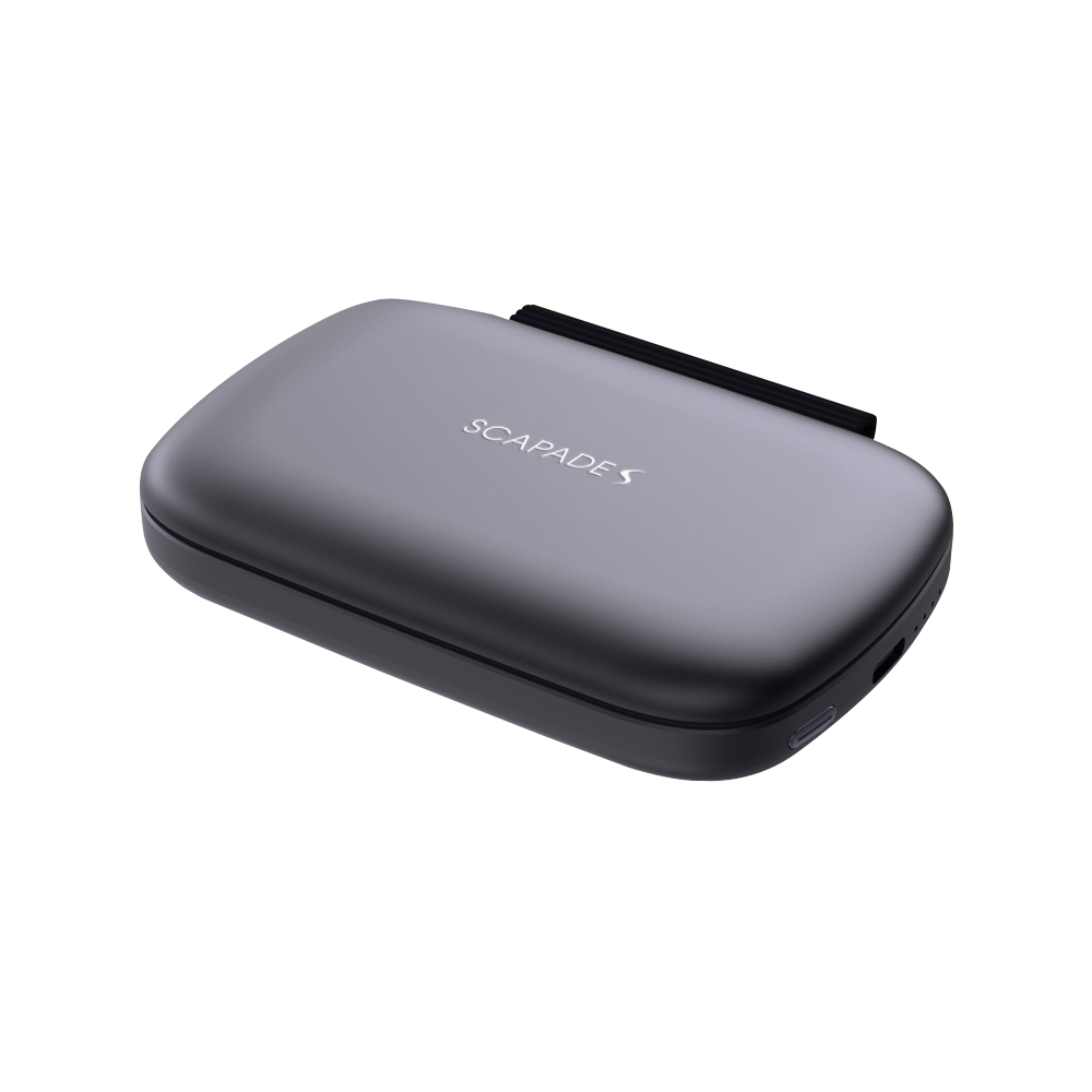 Scapade MagPower Pro - Batterie externe magnétique pliable 3-en-1 (5 000 mAh)