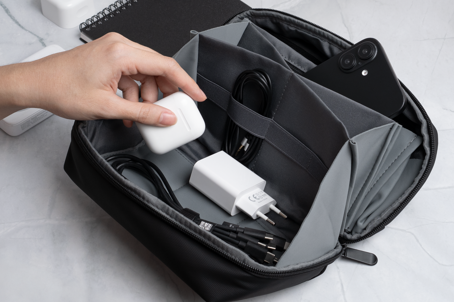 Scapade AirCase - Compact Travel Tech Organizer