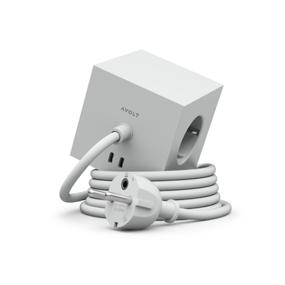 Avolt - Square 1                                                                                      avec Dual USB-C 30W et une Base Magnétique