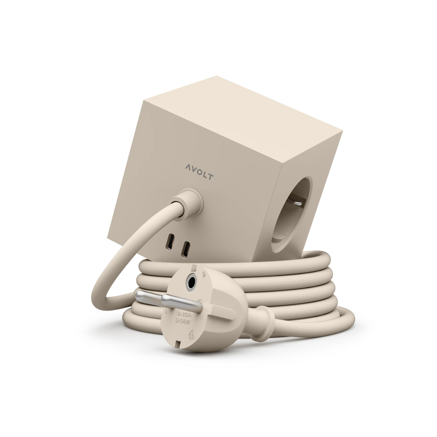Avolt - Square 1                                                                                      avec Dual USB-C 30W et une Base Magnétique