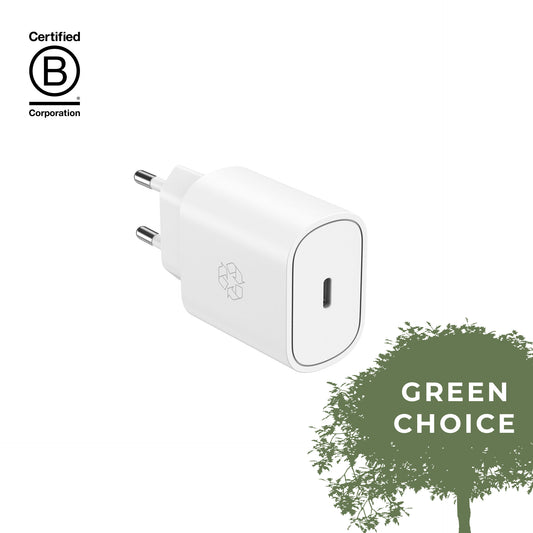 Upström ËSSENTIALS - Chargeur 25W USB-C - Compact & recyclé