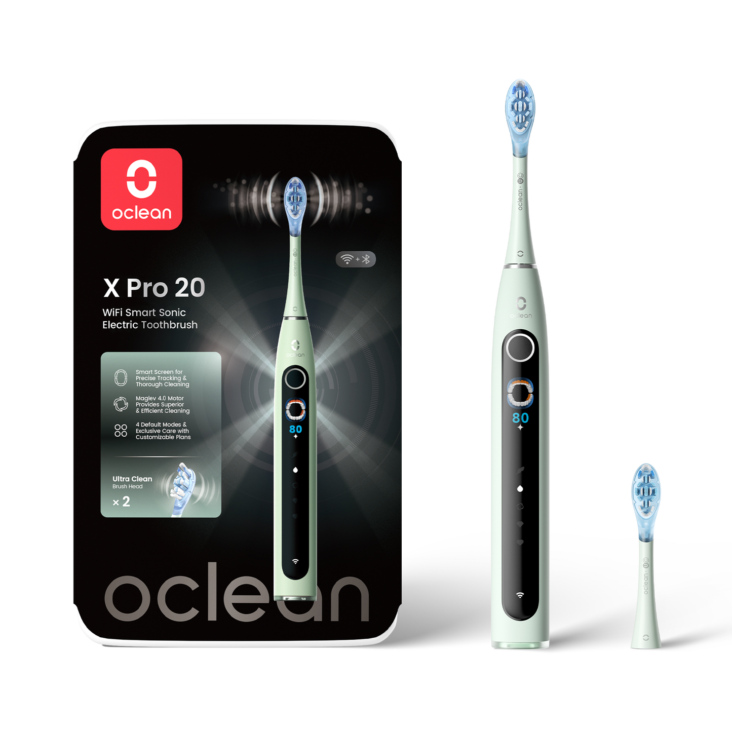 Oclean X Pro 20 Brosse à Dents Sonic