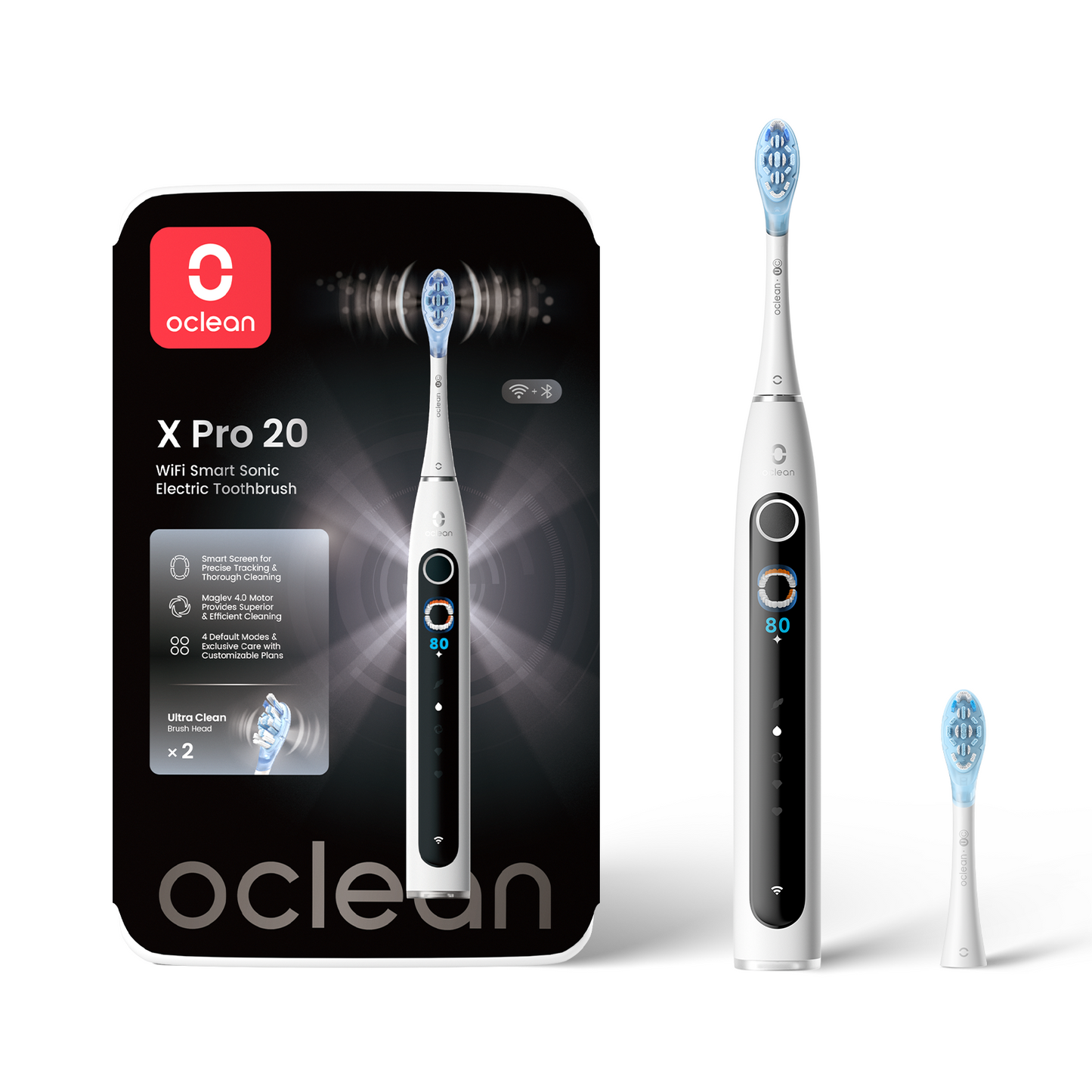Oclean X Pro 20 Brosse à Dents Sonic