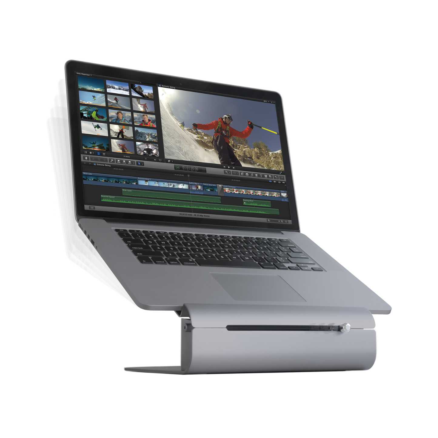 Rain Design - iLevel Support à Hauteur Ajustable pour Laptop