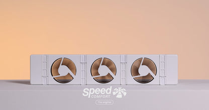 SpeedComfort – Ventilateur pour radiateur (Kit Duo + Automatic Sensor) – Blanc